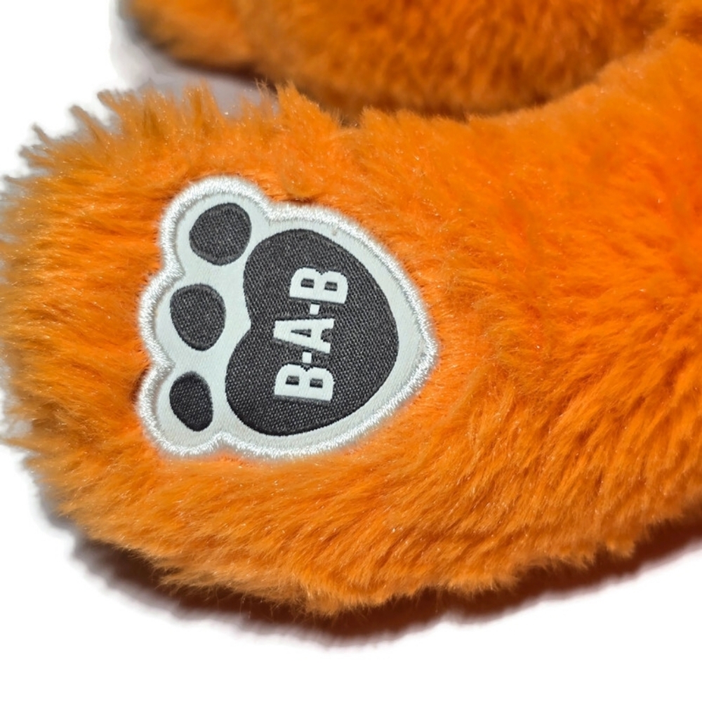 Build A Bear Pumpkin Glow Teddy Halloween 18” Retired Plush, - Picture 4 of 5